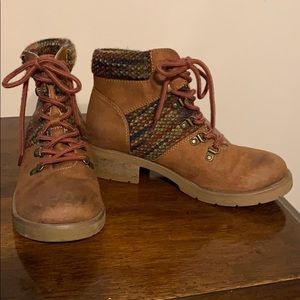 Target brand ankle height boot